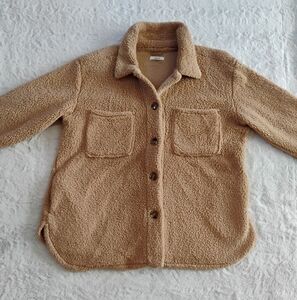 Maurices Button Down Sherpa Shacket